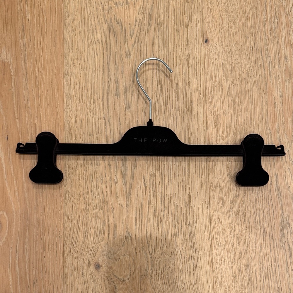 The Row Brown Hanger with Clips